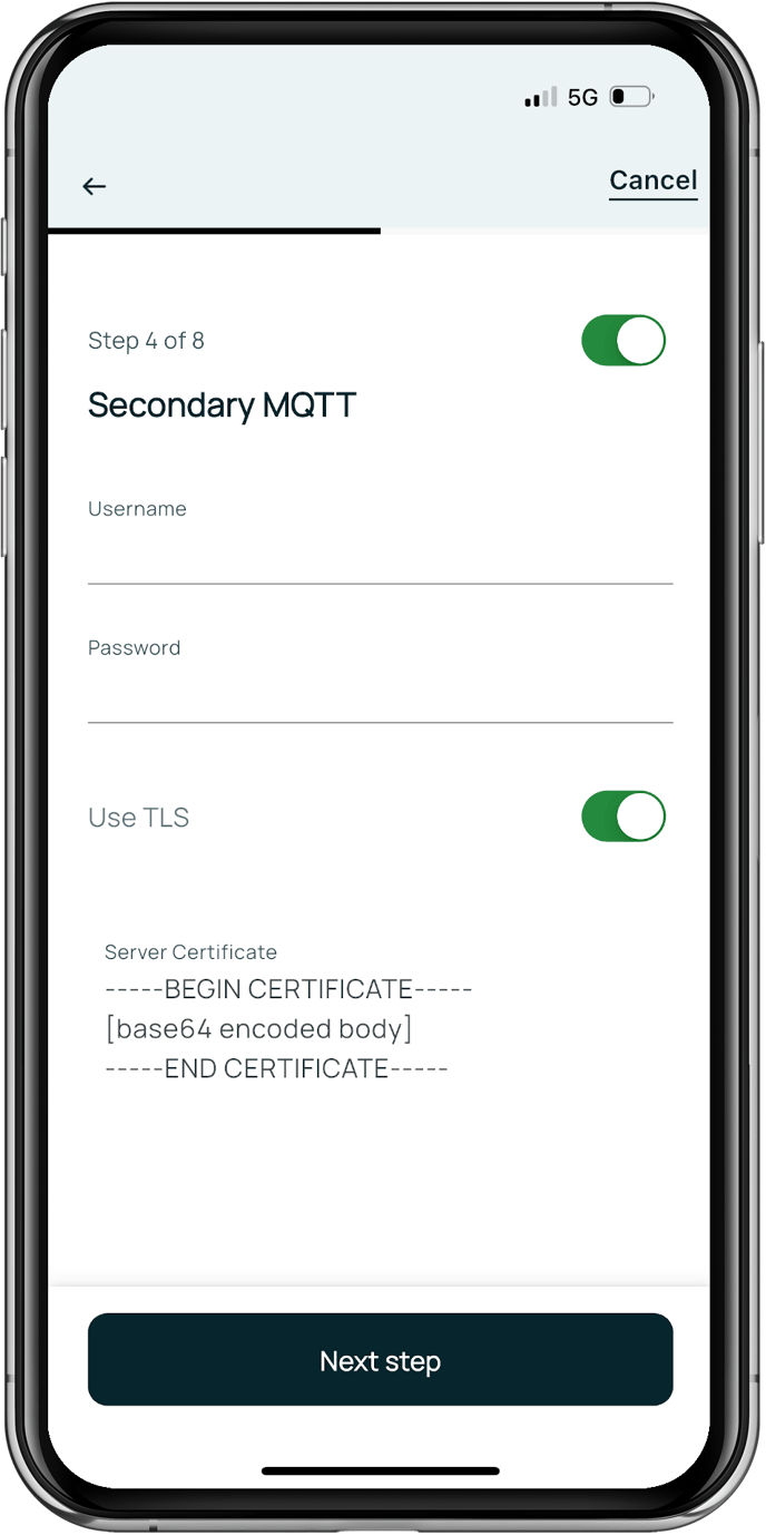 MQTT Certificate