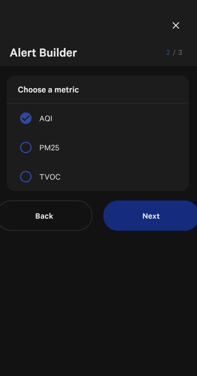 Live Air Screenshot - Customize Alert