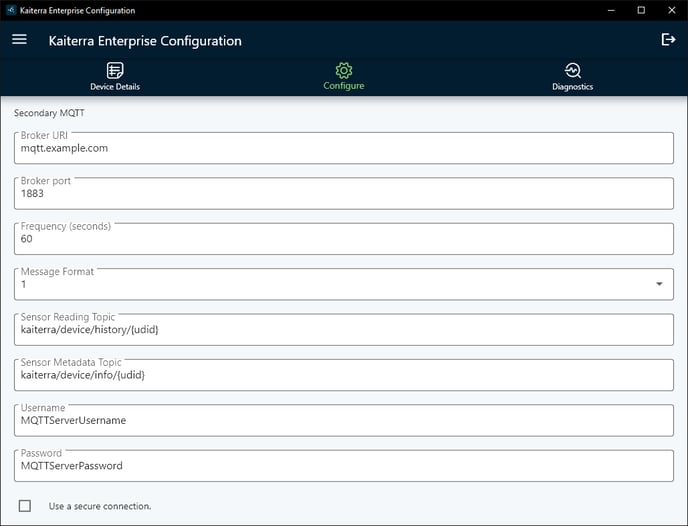 MQTT Settings (Mini) v2