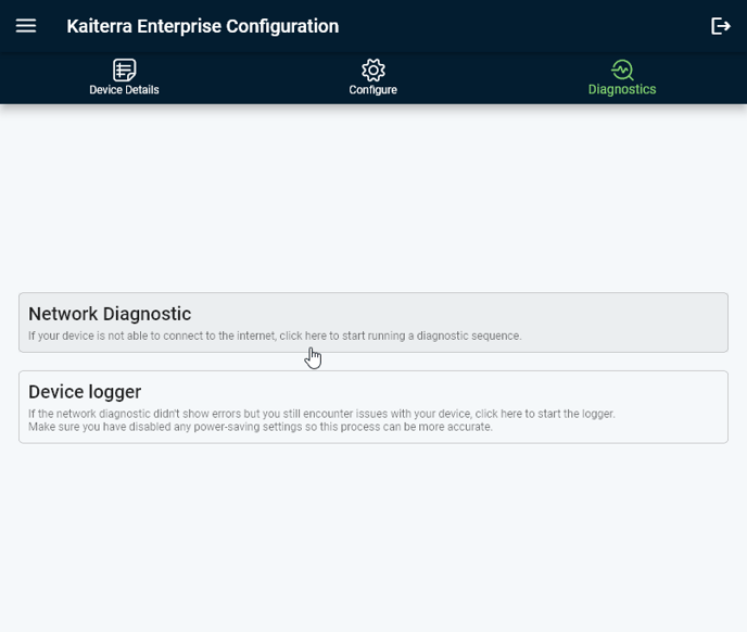 Network Diagnostics (2.1)