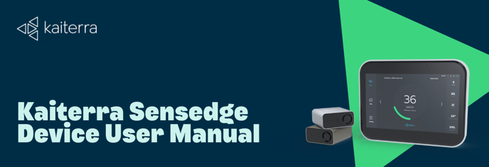 Sensedge Device User Manual