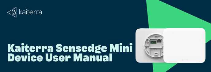 Sensedge Mini Device User Manual